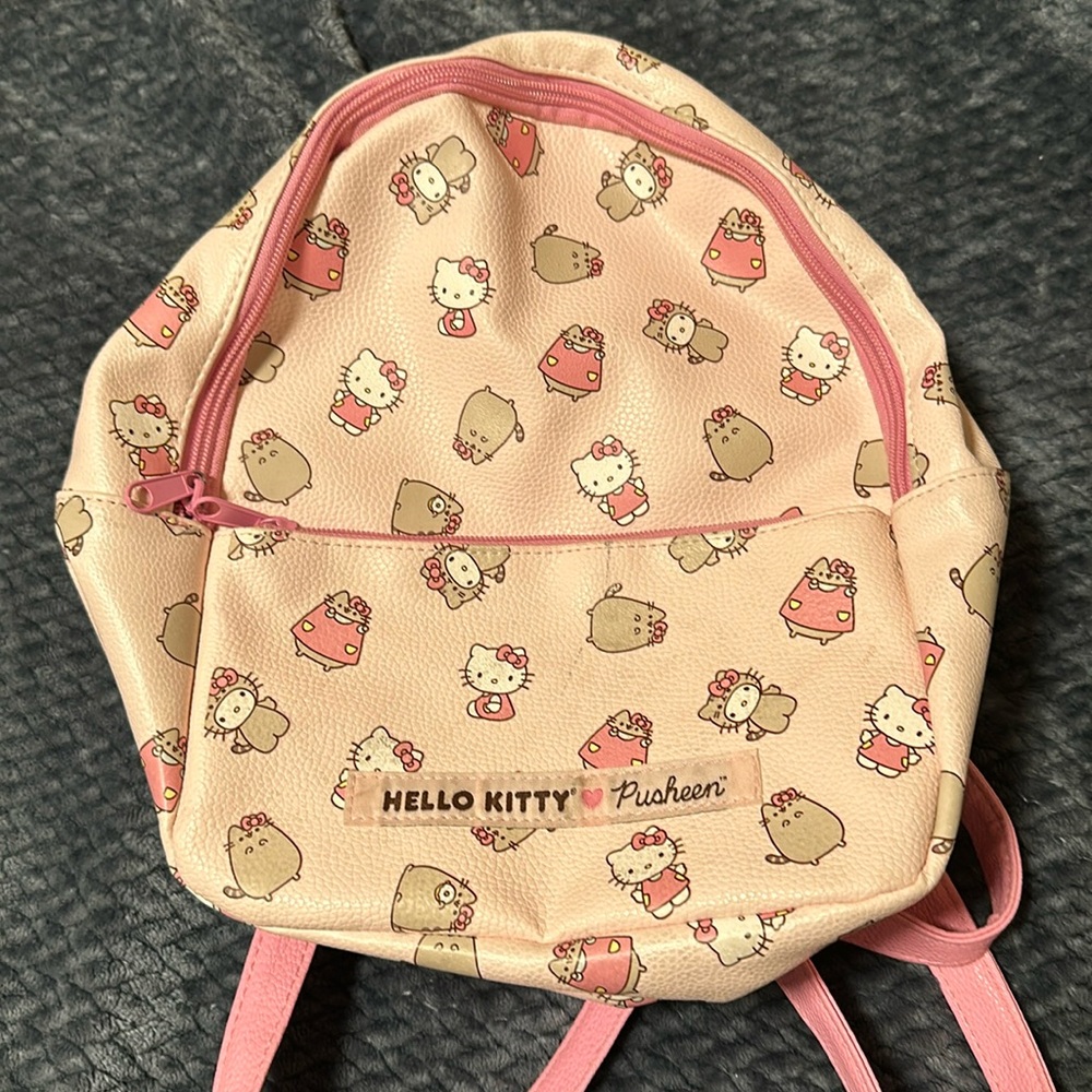 Pusheen hello kitty backpack